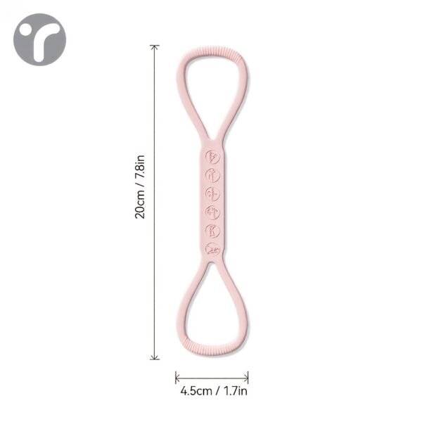 014ce40a-362f-41d0-b3ba-de0eb34344be.jpg 8-Shaped Silicone Resistance Band Yoga & Fitness Loop for Full Body Toning