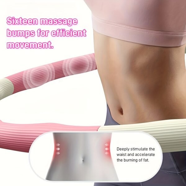 040809db-6a18-4905-a7af-bd768193345b.jpg Dual-Color Non-Slip Fitness Hula Hoop Upgraded Waist Slimming Exercise Hoop