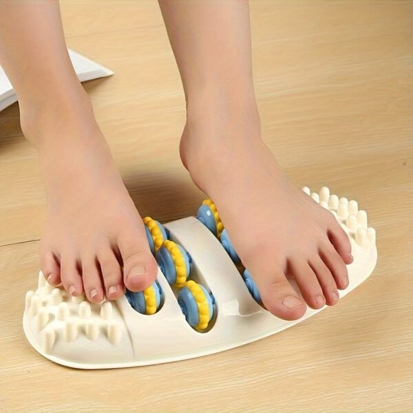 1711347219672-108496a58c0b45cd96e679a1fdc0e9e0-goods.jpeg Fitness Foot Massager Roller Anti-Fatigue Foot Therapy Tool for Yoga & Recovery