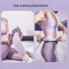 1717008678377-bc965b187b9948929b5e95810f2d6c77-goods.jpeg 14-Wheel Yoga Fitness Roller Deep Tissue Full Body Massage Tool for Muscle Recovery
