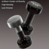 21132124-3563-4ad2-aeb9-2d6bbf39071f.jpg Premium 5kg Dumbbell Home Fitness Strength Training Weight (Black)