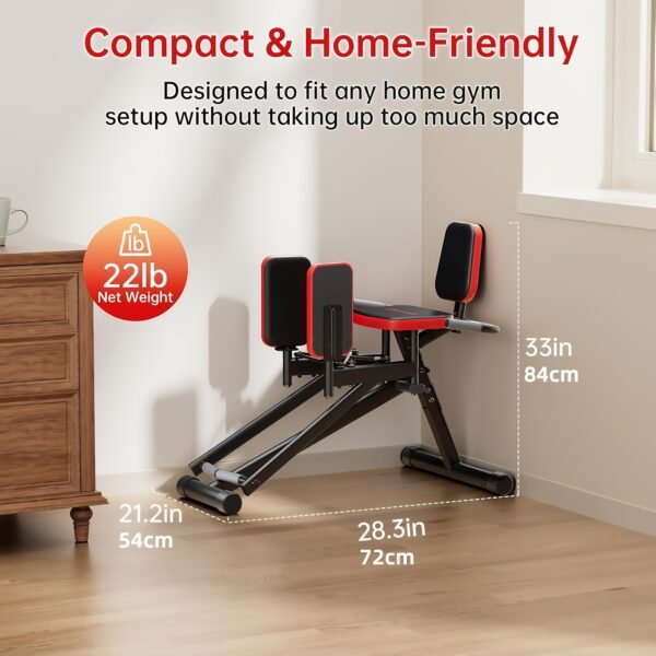 2c31db10-e210-450d-bed8-0ac7c9920955.jpg Home Gym Glute & Hip Trainer - Adjustable Resistance Leg Press Machine with Padded Seat