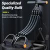 4f54c62f146d4bb0a57b627e8c092197-goods.jpeg Portable Pedal Resistance Trainer Adjustable Foot Pedal Tensioner for Arm & Leg Exercise