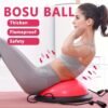 530fc699-1c78-4141-94db-4f48db2544de.jpg Half-Round Balance Yoga Ball Speed Training Stability Dome for Core Workout (Blue)