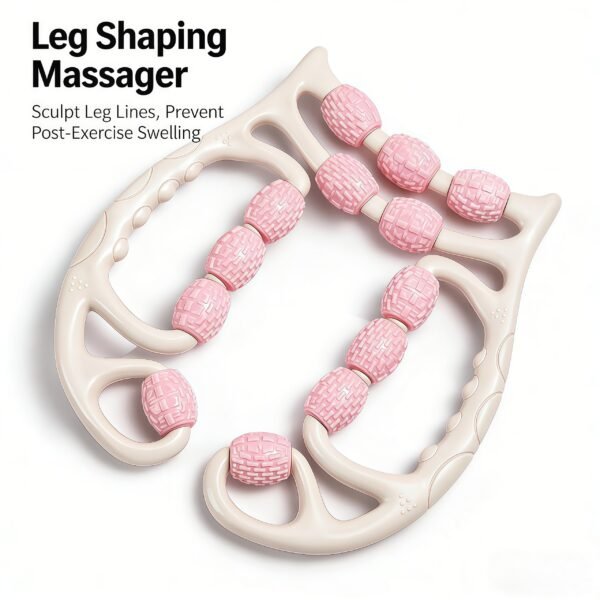 57af8c72ba034527ac09dfae12eee593-goods.jpeg 13-Wheel Leg Slimming Massage Ring Deep Tissue Calf & Thigh Roller for Muscle Relaxation