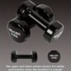 5871834e-a27b-47b1-915d-8d3d60ab5b57.jpg Premium 5kg Dumbbell Home Fitness Strength Training Weight (Black)