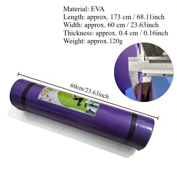 59fd0f35-d2b2-47fc-ae6f-61e743ad1f0b.jpg 4mm EVA Yoga Mat Lightweight Anti-Slip Exercise Mat for Yoga & Home Workout