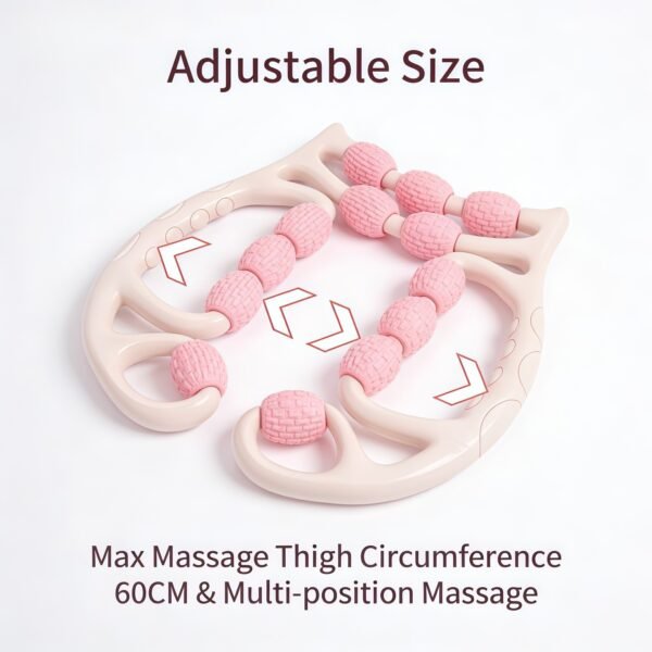65c888e3cfa644b3adfd169b6e444f29-goods.jpeg 13-Wheel Leg Slimming Massage Ring Deep Tissue Calf & Thigh Roller for Muscle Relaxation