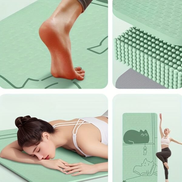 76ad7ce9-699f-42e1-b467-68ad38b2a6c8.jpg Cute Cat Pattern Yoga Mat Thickened Non-Slip Exercise Mat for Home Fitness