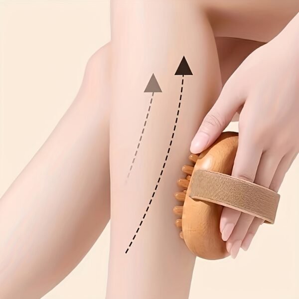 7d9fa75b7bd444f7ba998b7513cd30ac-goods.jpeg Natural Body Massage Brush Wooden Dry Brushing Tool for Circulation & Skin Care
