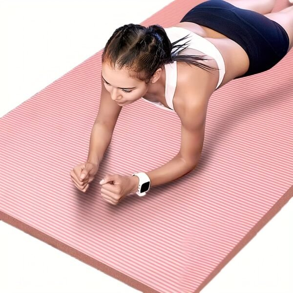 Ultra-Thick Yoga Mat for Women Soft Anti-Slip Exercise Mat for Comfort & Joint Support
