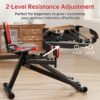 9ad2621b-c481-4900-8250-caf1d2dd9f74.jpg Home Gym Glute & Hip Trainer - Adjustable Resistance Leg Press Machine with Padded Seat