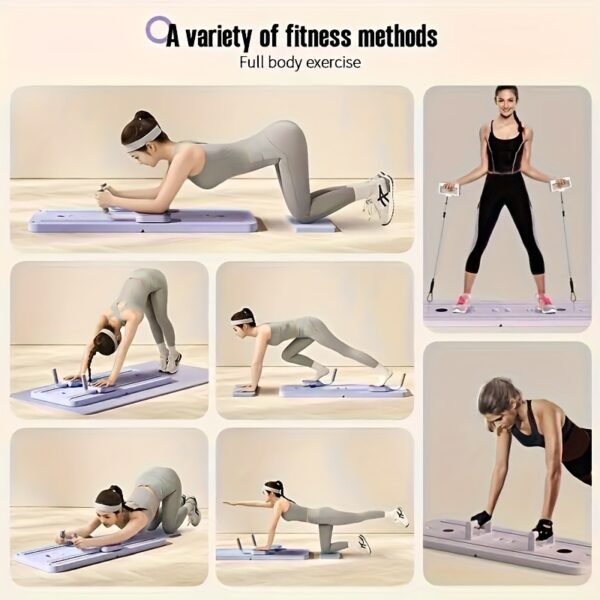 9ec87d3d-5a3a-4cdd-b0be-934e7a9e9f93.jpg 8-in-1 Multifunctional Abs Fitness Board Adjustable Core Training & Full Body Workout Platform