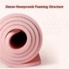 Ultra-Thick Yoga Mat for Women Soft Anti-Slip Exercise Mat for Comfort & Joint Support