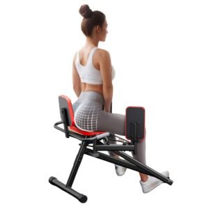 b83e9875-5b7a-498b-8ade-6f14abcd98c6.jpg Home Gym Glute & Hip Trainer - Adjustable Resistance Leg Press Machine with Padded Seat