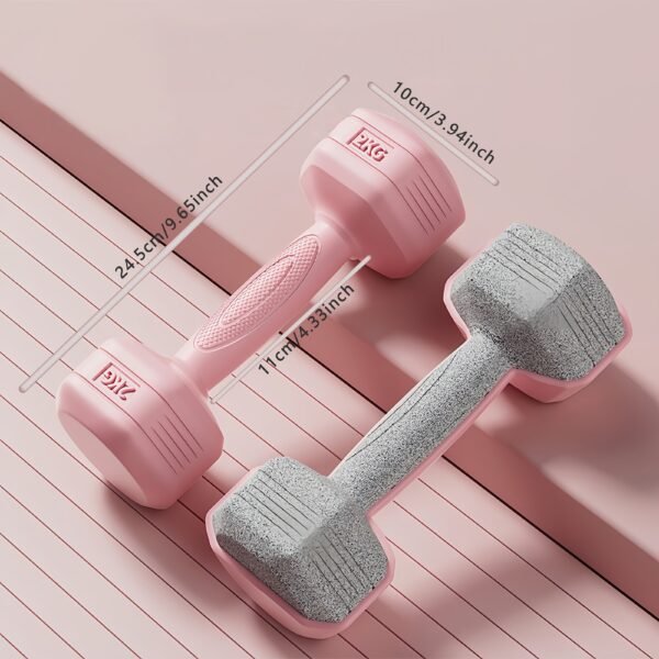 c22e538b-422b-414d-8d81-10e7df8d8eba.jpg A Pair 2kg of Dumbbell Fitness Home Equipment for Men to Exercise Arm Strength