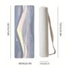 cba7b257-8380-469a-aac4-f8cf4c46496b.jpg 5mm Thick Non-Slip Yoga Mat Purple with Marble & Striped Design