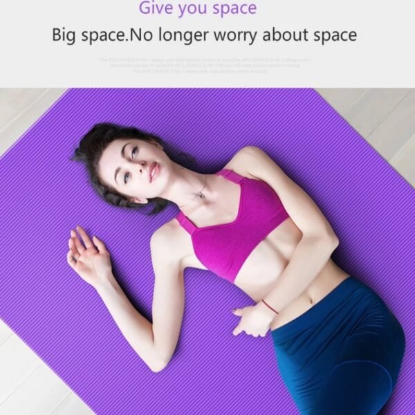 dbbb804f42e34afe814cca86438c8c85-goods.jpeg 10mm Extra Thick High-Density Yoga Mat Anti-Slip Soft Cushion Exercise Workout Mat