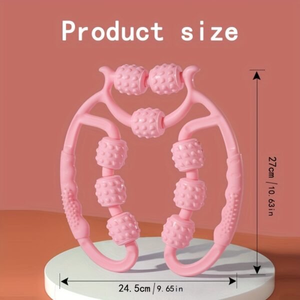 e04b425c-e3fa-4693-bdce-b9a19ffa926f.jpg 9-Roller Leg Massager Clamp Circulation Boosting Muscle Relaxation Fitness Tool