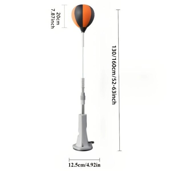 e837e95eb2be4916a38e8def9a6513aa-goods.jpeg Height-Adjustable Punching Bag Stand Durable Boxing Training Equipment for Home Gym