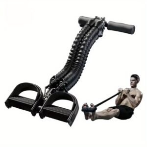 Portable Pedal Resistance Trainer Adjustable Foot Pedal Tensioner for Arm & Leg Exercise