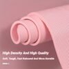 Ultra-Thick Yoga Mat for Women Soft Anti-Slip Exercise Mat for Comfort & Joint Support