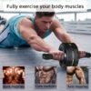 f813240832bcdb135bf1ba7f4ac900de.jpg Pro Ab Roller Wheel Core Strength Abdominal Muscle Trainer for Home Workout