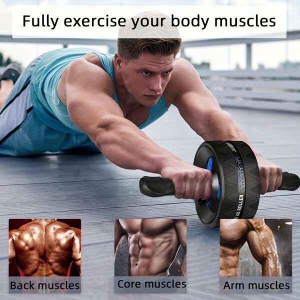 f813240832bcdb135bf1ba7f4ac900de.jpg Pro Ab Roller Wheel Core Strength Abdominal Muscle Trainer for Home Workout